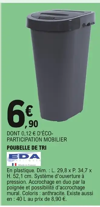 E.Leclerc Poubelle de Tri offre