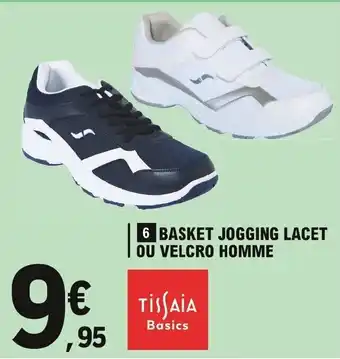 Basket Jogging Lacet ou Velcro Homme