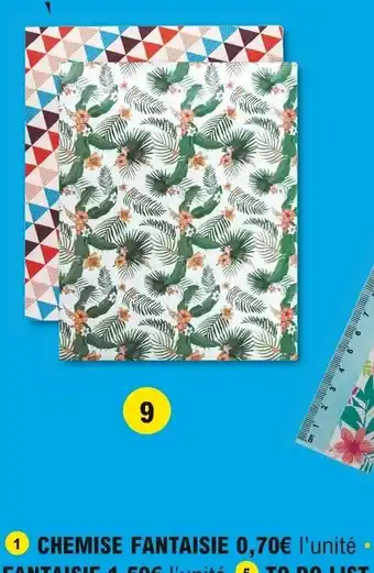 E.Leclerc Classeur 4 Anneaux Fantaisie offre