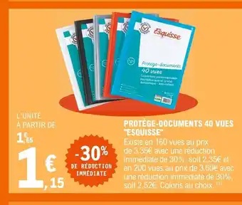 Protège-Documents 40vues Esquisse