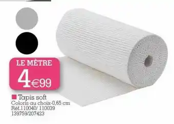 Kandy Tapis soft offre