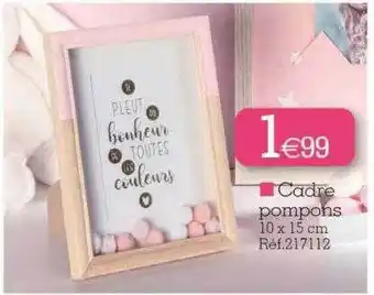 Kandy Cadre pompons offre