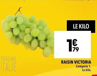 Supeco Raisin Victoria offre