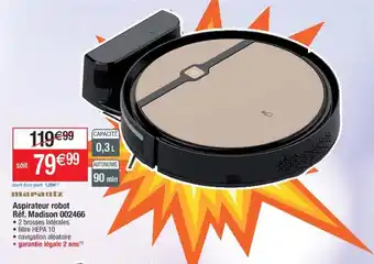 Cora x Carrefour Aspirateur Robot offre