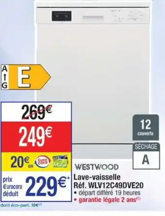 Cora x Carrefour Lave-Vaisselle offre