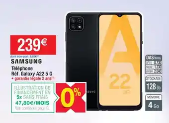 Cora x Carrefour Samsung Téléphone offre
