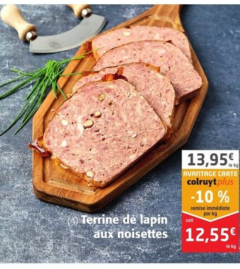 Terrine de Lapin Aux Noisettes