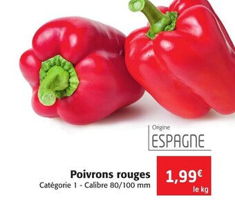 Colruyt Poivrons Rouges offre