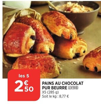 Bi1 Pains Au Chocolat Pur Beurre offre