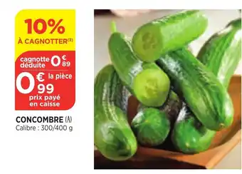 Bi1 Concombre offre