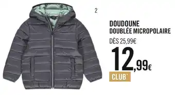 Orchestra Doudoune doublée micropolaire offre