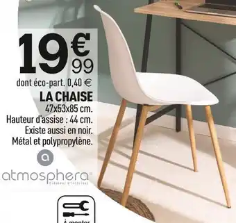 Centrakor La chaise offre