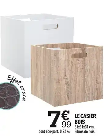 Centrakor Le casier bois offre