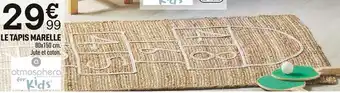 Centrakor Atmosphera le tapis marelle offre