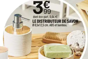 Centrakor Le distributeur de savon offre