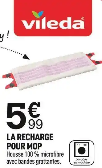 Centrakor Vileda la recharge pour mop offre