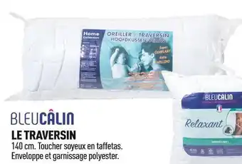 Centrakor Bleu câlin le traversin offre