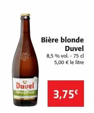 Colruyt Bière blonde duvel offre