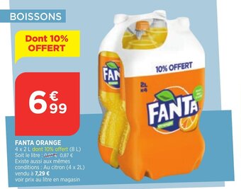 Bi1 Fanta orange offre