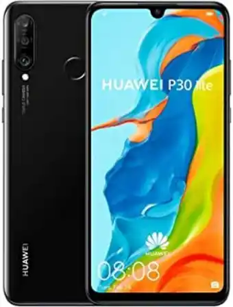 Amazon Huawei p30 lite smartphone débloquée 4g lte, dual (128 go - 4 go de ram - android 9 0 pie) noir offre