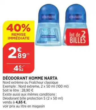 Narta Déodorant Homme
