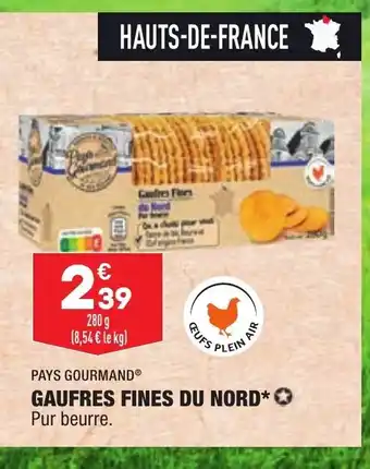 ALDI Gaufres Fines Du Nord* offre