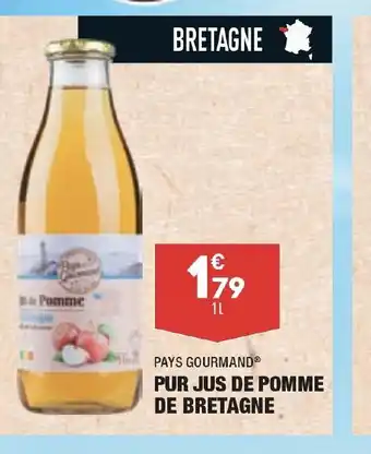 ALDI Pur Jus De Pomme De Bretagne offre