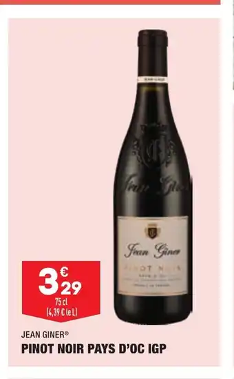 ALDI Pinot Noir Pays D'Oc IGP offre