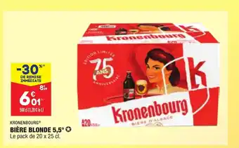 ALDI Bière blonde 5,5 offre