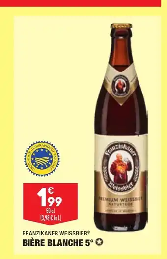 ALDI Bière Blanche 5 offre