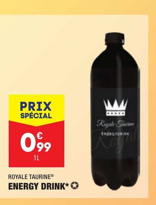 Promo Energy drink chez ALDI
