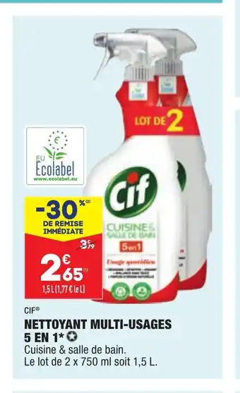ALDI Nettoyant Multi-Usages 5 en 1 offre