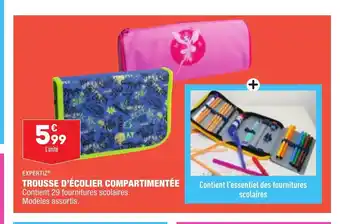 ALDI Trousse D'Écolier compartimentée offre