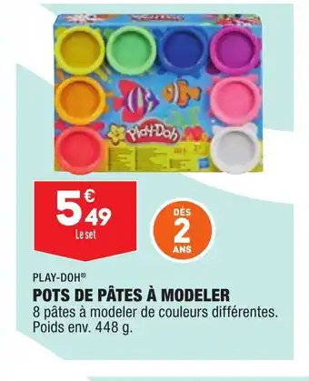 ALDI Pots de pâtes à modeler offre