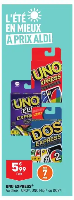 ALDI Uno Express* offre