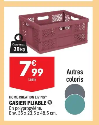 ALDI Casier Pliable offre