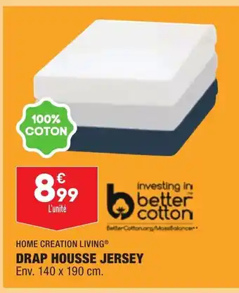 ALDI Drap Housse Jersey offre