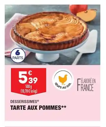 ALDI Tarte Aux Pommes** offre