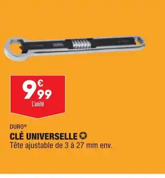 ALDI Clé universelle offre