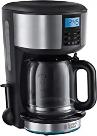 Amazon Russell hobbs machine à café, cafetière filtre programmable auto nettoyante, cuillère dosette, maintien au chaud - 20680-5... offre