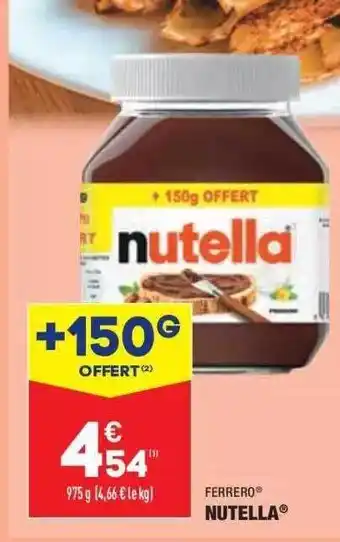 ALDI Nutella offre