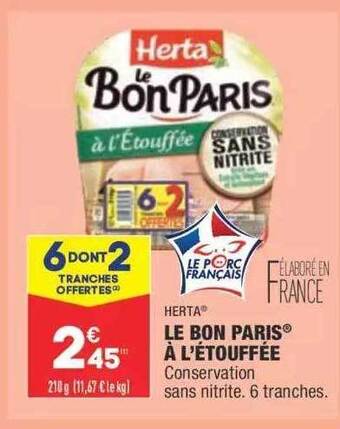 ALDI Le bon paris à l'étouffée offre