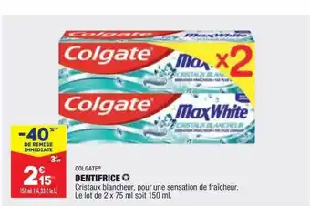 ALDI Dentifrice offre