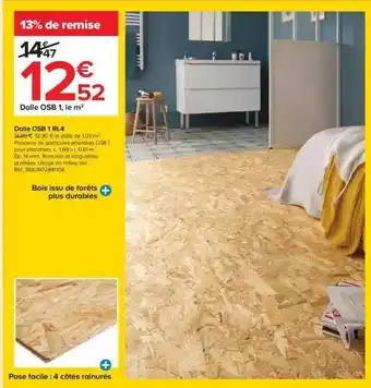 Castorama Dale osb 1 rl4 offre