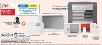 Castorama Diagral pack alarme connectée offre
