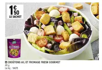 Spar Croûtons ail et fromage fresh gourmet offre