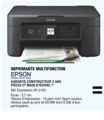 E.Leclerc EPSON imprimante multifonction offre