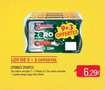 Match SPONTEX eponges offre