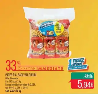 Match VALFLEURI pâtes d'alsace offre