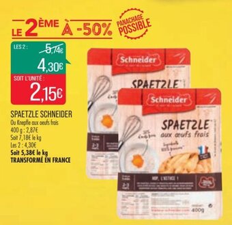 SCHNEIDER spaetzle